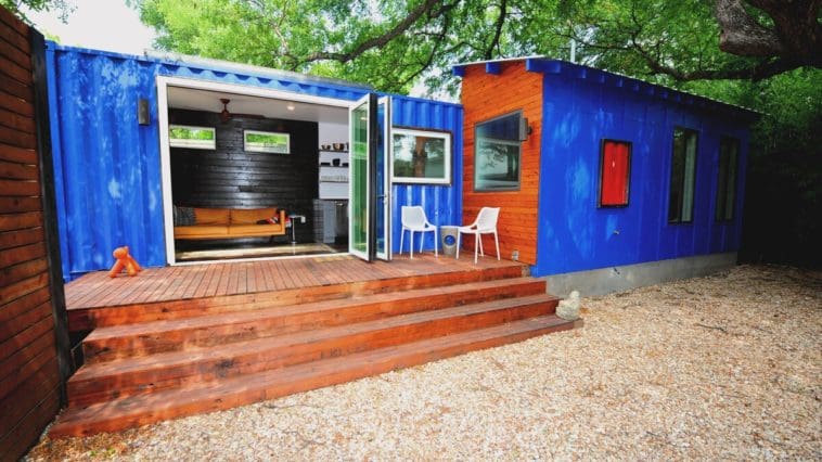 This Sleek And Modern Guest Home Converted From A Shipping Container Is A Perfect Getaway Destination