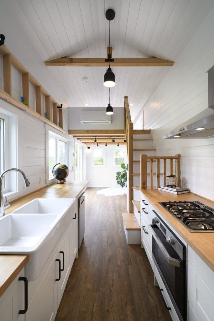 Traveler's Paradise Is One Family’s 416-Square-Foot Digs Expand the Limits of Tiny Home Living 1 bus1