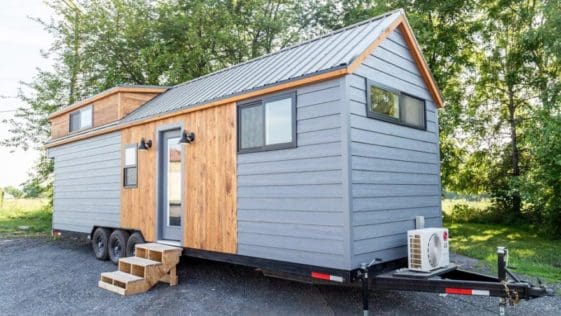 The Tedesco Is A Custom 32-Foot Tiny Home Based On A Farmhouse Model