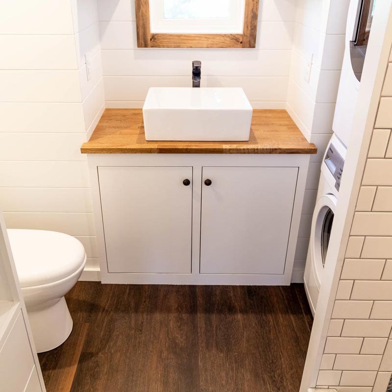 The Tedesco Is A Custom 32-Foot Tiny Home Based On A Farmhouse Model 14 tedesco 16