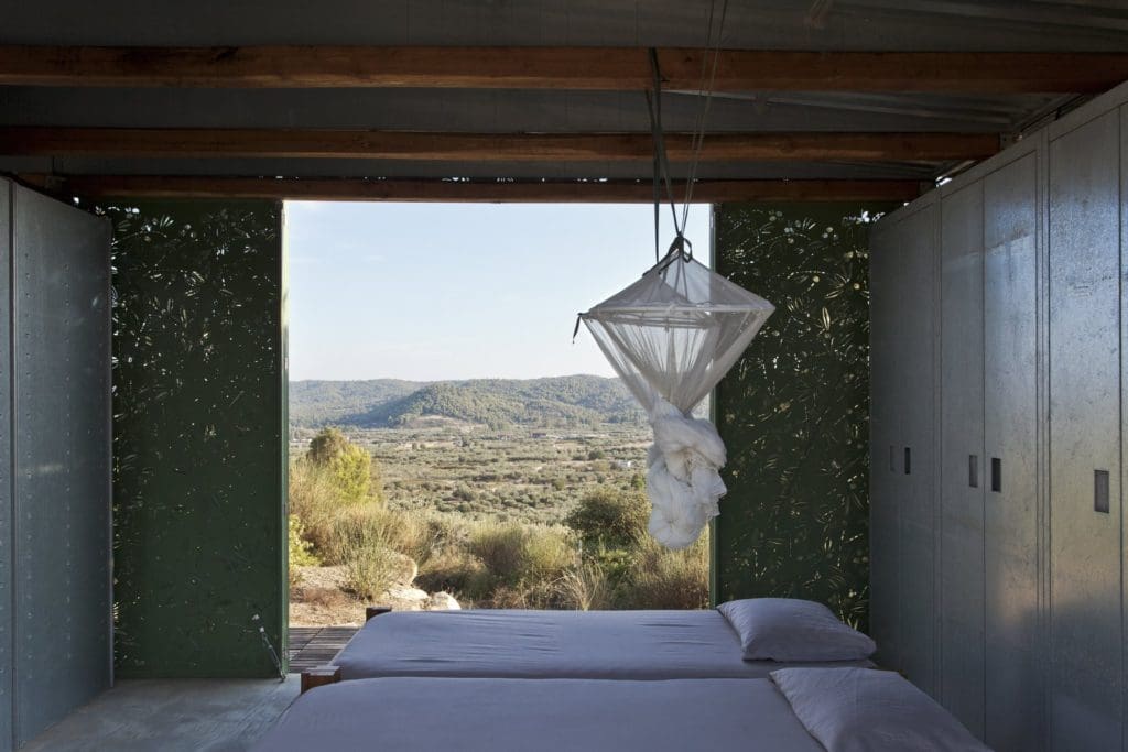 Dappled Sunlight Shines Through the Walls of This Mesmerizing Olive TreeHouse In Greece 4 greecetiny3