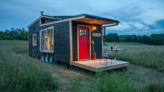 This Greenmoxie Is A 340 Square-Feet House Built On 30 Inches, Triple-Axle Trailer
