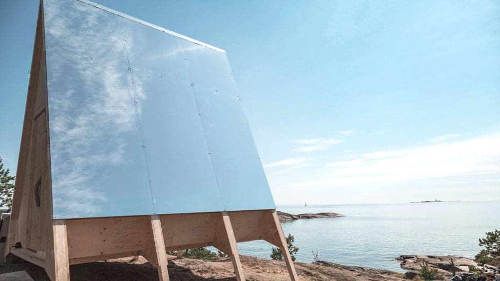 The Nolla Cabin By Robin Falck Is A Zero-Emissions Escape in Finland 1 nolla cabin robin falck helsinki finland architecture dezeen 1704 col 9