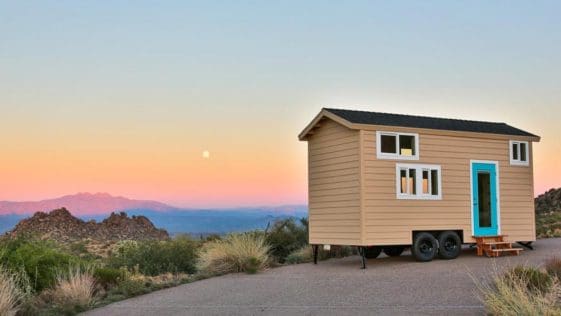 The Mansion Jr Is a Tiny House On Wheels That Slay Lots Of Windows and Natural Finished Wood