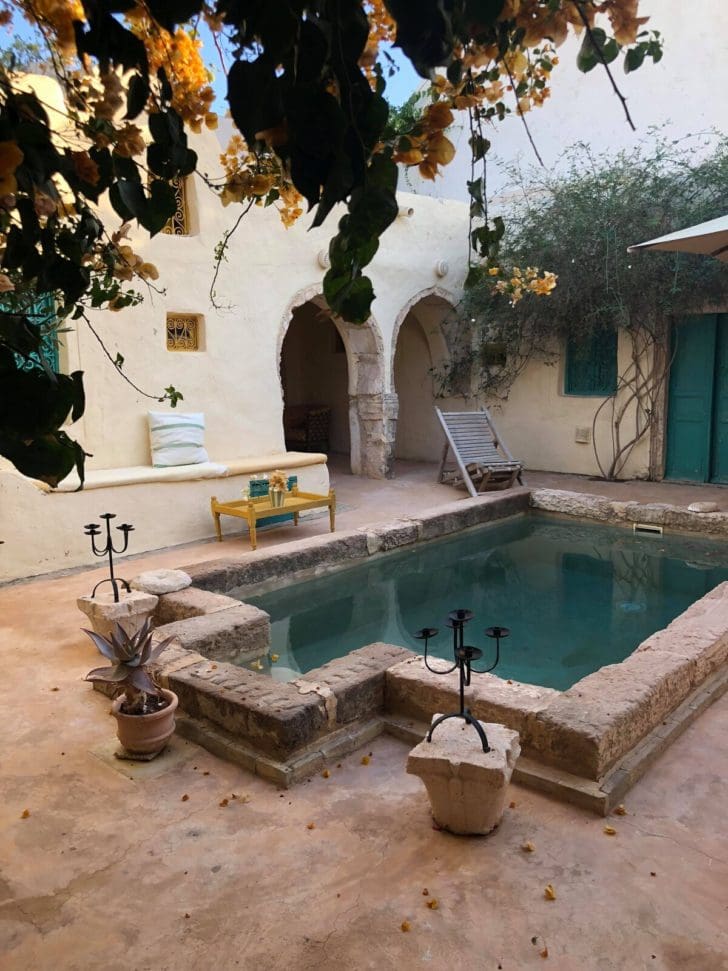 This Tunisian Unique House Is Charming And Cozy With A Very Pleasant Poolside Teeny Abode