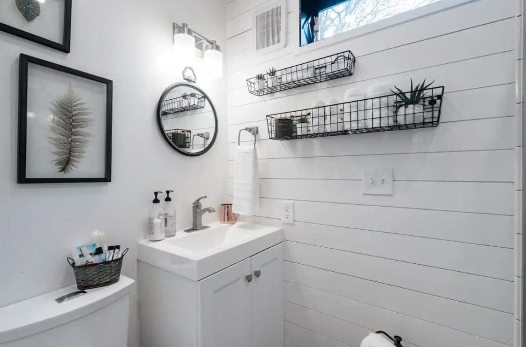 the helm a two story tiny house made out of shipping containers 12