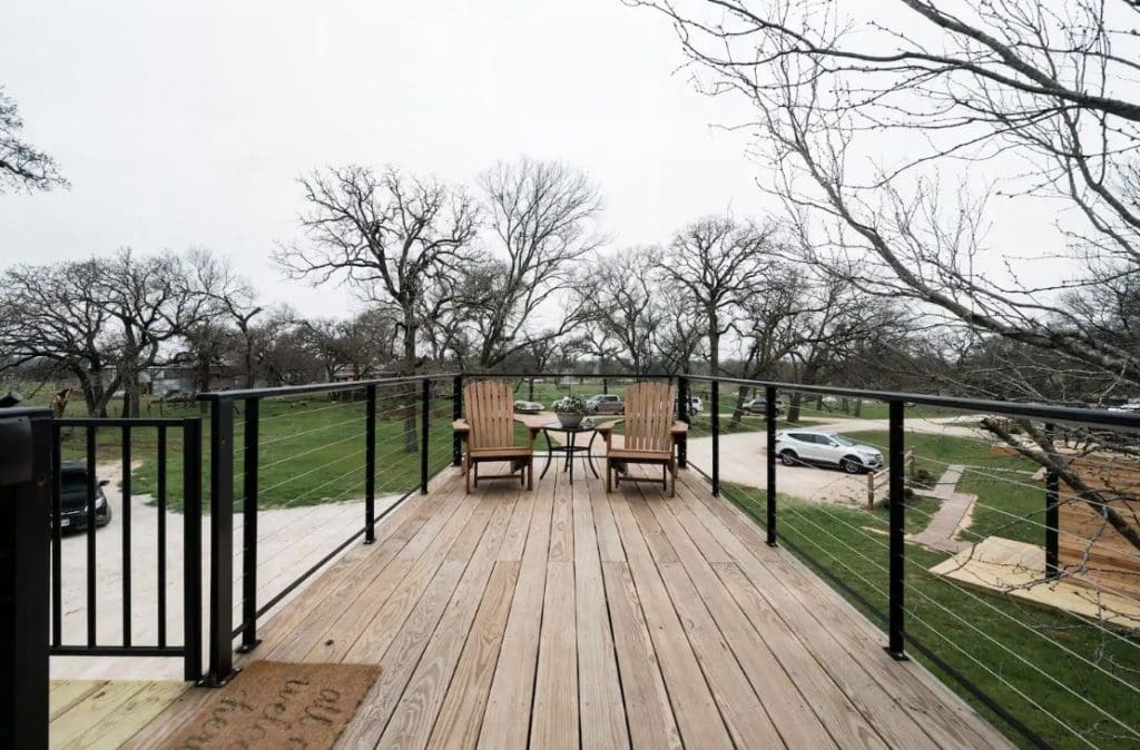 the helm a two story tiny house made out of shipping containers 18