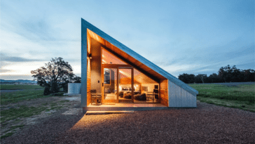 40SQM Sustainable Tiny Home is Built using repurposed materials