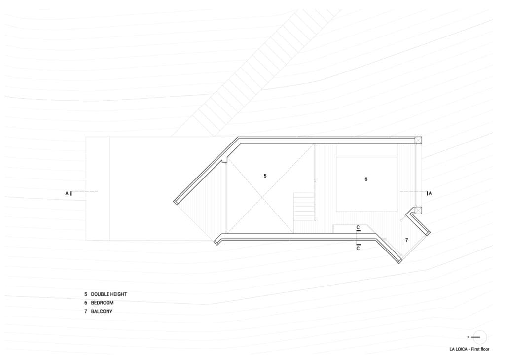 Two-story Beach House Cabin with Floor Plans: Perfect for Your Vacation 17 La Loica and La Tagua two story cabin floor plan 10