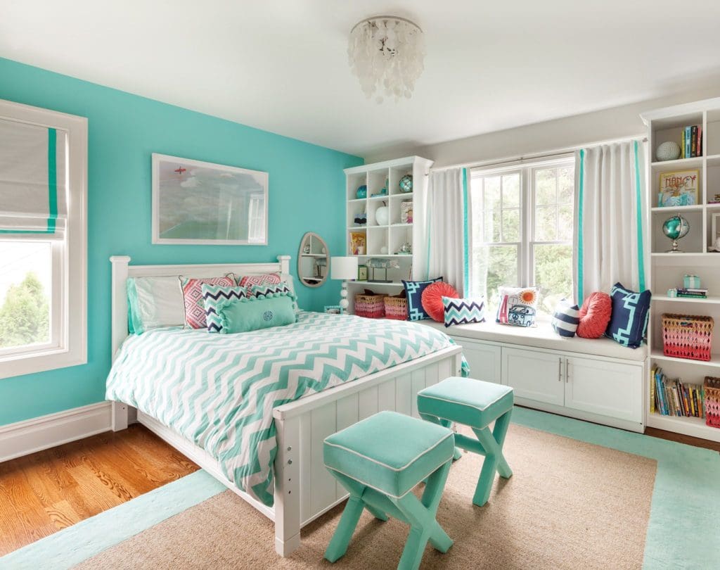 Use These 10 Modern Bahay Kubo Interior Design Ideas to Transform Your Home 1 Bright colored beddings and curtains