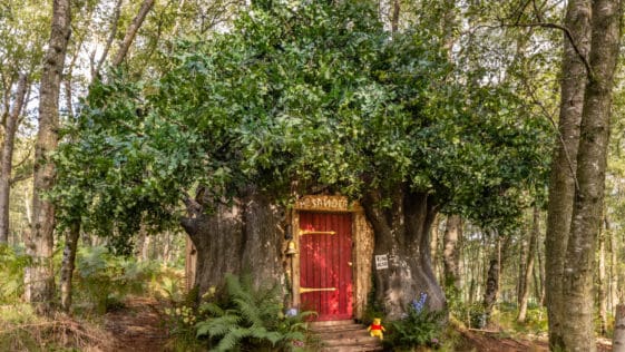 You can rent Winnie the Pooh's house via Airbnb