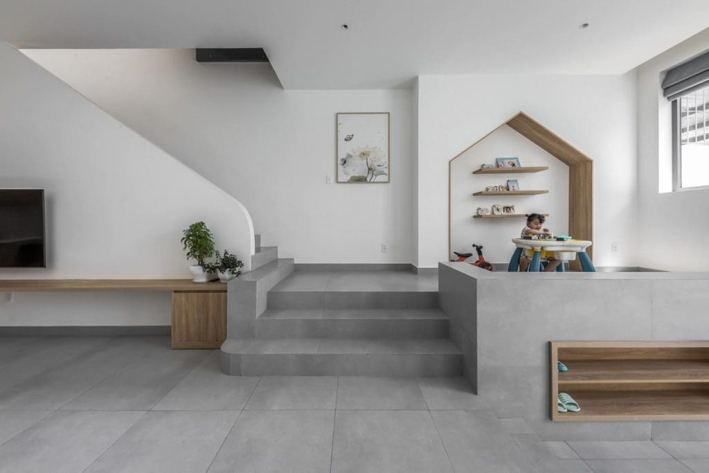 This Vietnamese House Has an Area of ​​125 m² and is Designed for a Young Couple with a 4-Year-Old Daughter