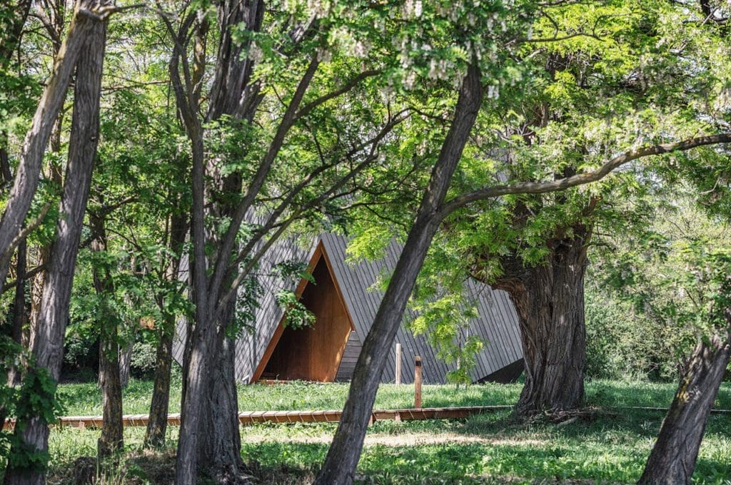 These Stunning Rock Cabins In Rural Hungary Are The Perfect Romantic Getaway 3 rustic prefab cabins in hungary 3