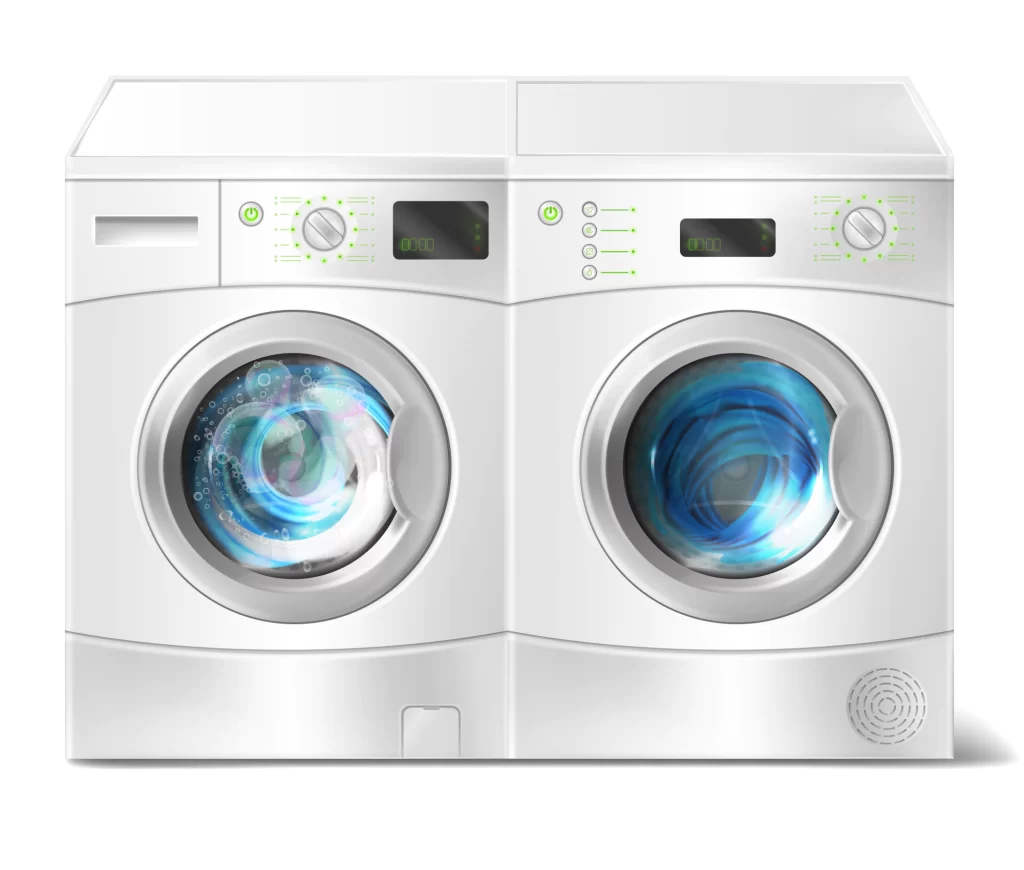 Washer and dryer are essential for tiny houses because they allow you to do your laundry without having to take it to a public laundromat, which saves time and money.