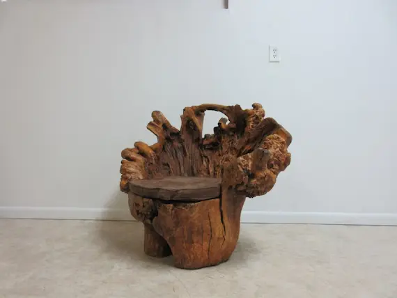 20 Amazing Wood Root Furniture Pieces That Bring Nature Indoors 5 Root Lounge Chair