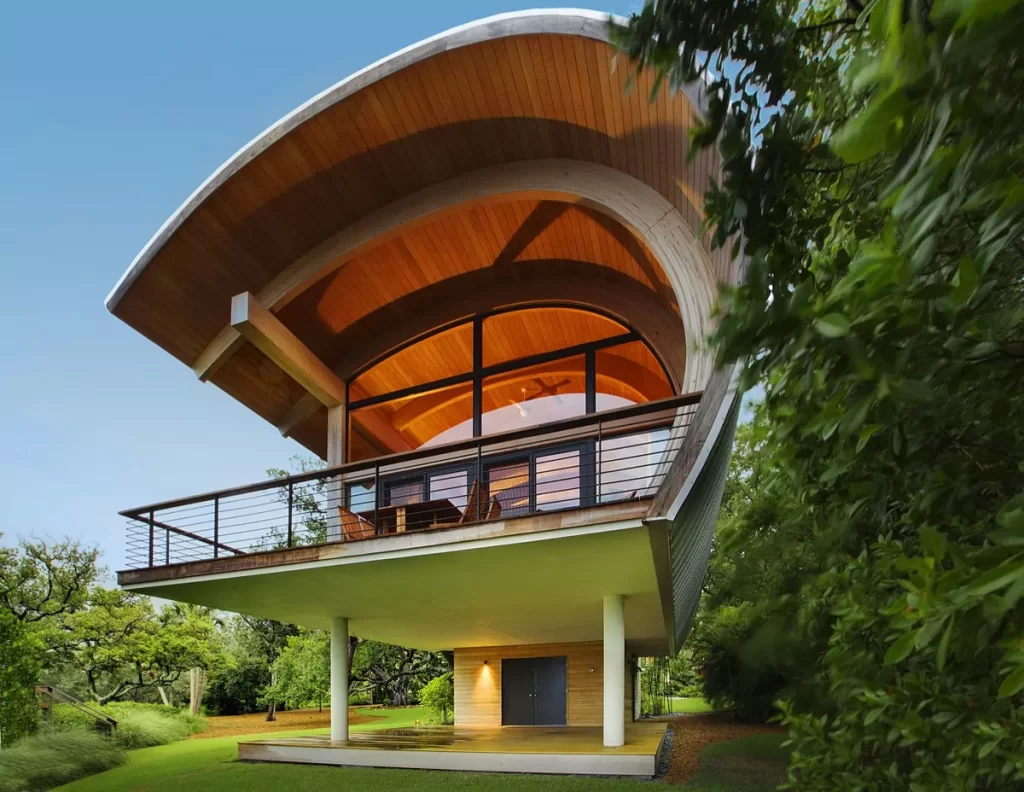 17 Inspiringly Creative Modern Wooden Houses 26 case key guest house sarasota united states 2