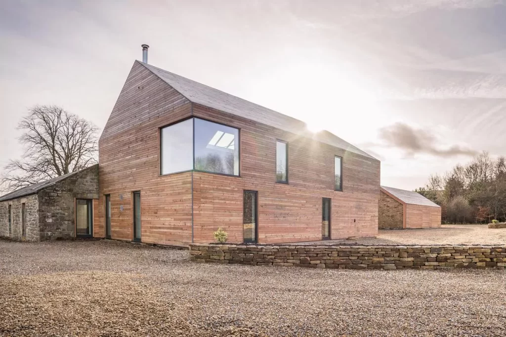 17 Inspiringly Creative Modern Wooden Houses 19 shawm house northumberland england 1